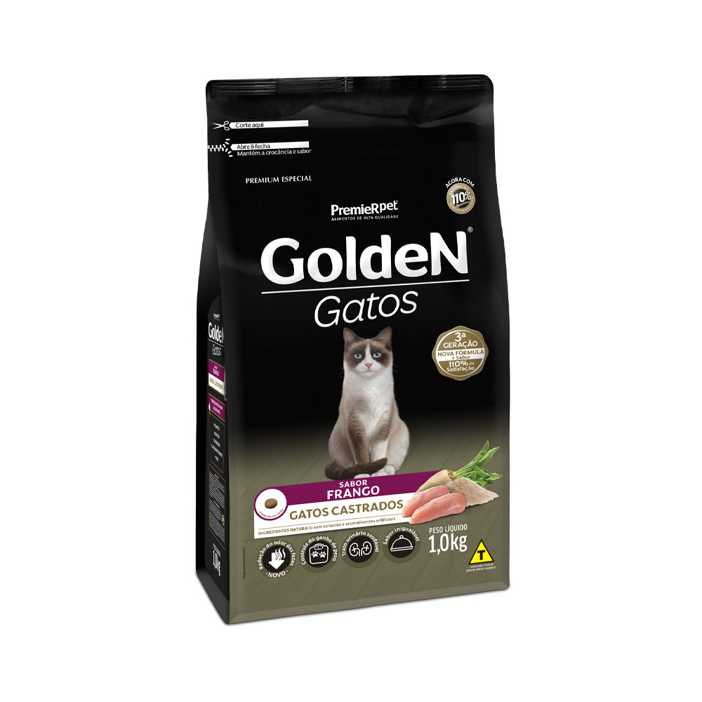 Ração Golden para Gatos Filhotes Sabor Frango - Imagem 2