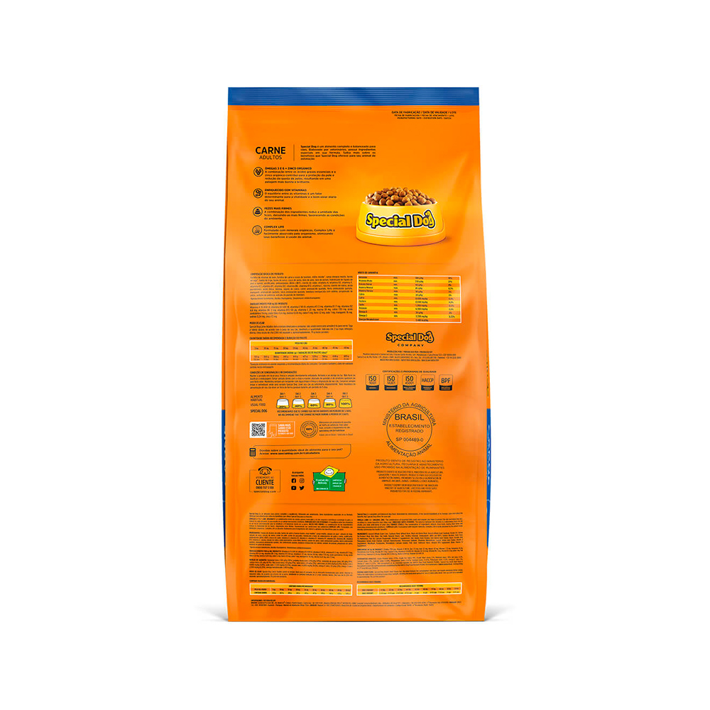 Ração Special Dog Premium Carne para Cães Adultos - Imagem 4
