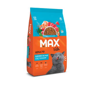 Ração Max Vita Sabores do Mar para Gatos Adultos 20kg
