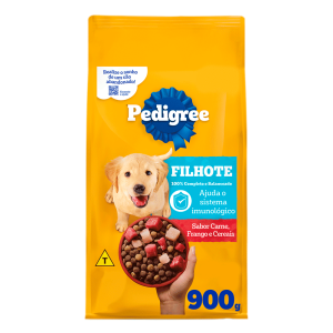 Racao-Pedigree-Caes-Filhotes-Carne-Frango-e-Cereais-900g Racao-Pedigree-Caes-Filhotes-Carne-Frango-e-Cereais-900g