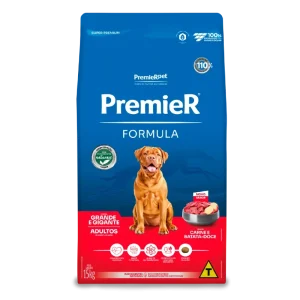 Racao Premier Formula Caes Adultos Racas Grandes e Gigantes 15kg frente