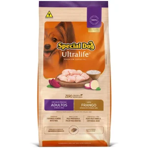Special-Dog-Ultralife-Adultos-Racas-Pequenas-Sabor-Frango-Frente